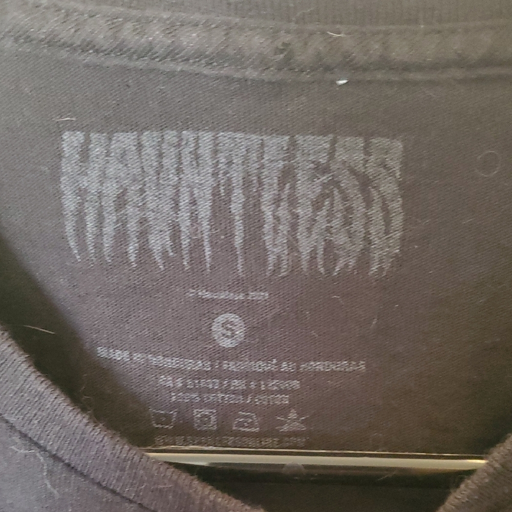 Black Graphic Hauntless Long Sleeve Shirt - Picture 2 of 2